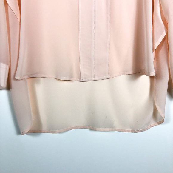 NWT Banana Repbulic Blouse 100% Silk P - Picture 7 of 8